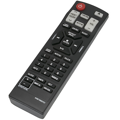 #ad New AKB73655721 Remote for LG Home Audio CM8530S CMS8530F CMS8530F W CMS8530W $8.38