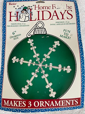 #ad Darcie Home for the Holidays Star Ornaments Kit makes 3 6quot; finished $7.00