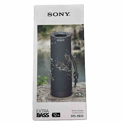 #ad Sony EXTRA BASS SRS XB23 Rechargeable Waterproof Bluetooth Speaker Dark Blue $49.99