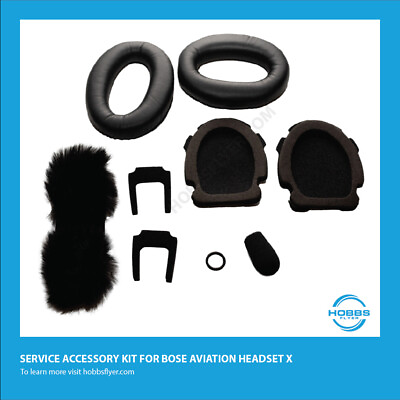 #ad Bose Aviation Headset X Renew Kit Ear Seals Mic Muff Windscreen amp; Head Pad $39.95