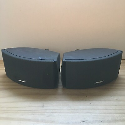 #ad 2 Bose Gemstone Speakers AV321 3 2 1 GS Cinemate Series 1 II III Black ***Read $24.99