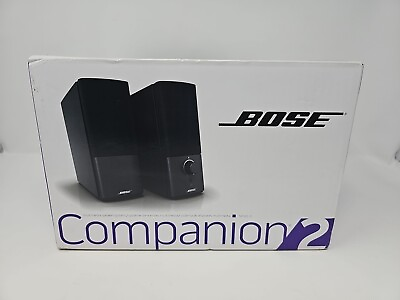 #ad Bose Companion 2 Series III Multimedia Monitor System NIB Sealed $139.99