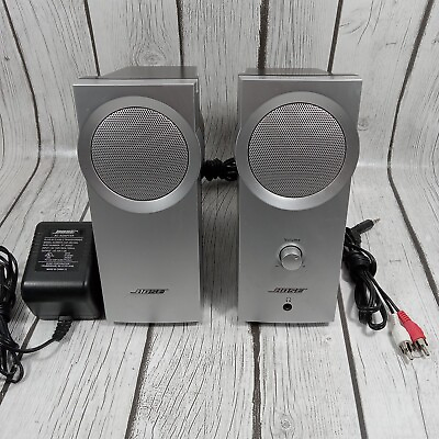 #ad Bose Companion 2 Multimedia Computer Speakers With Cords $42.93