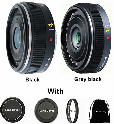 #ad Panasonic Lumix G 14mm f 2.5 Auto focus Lens H H014 With Filter MINT $129.99