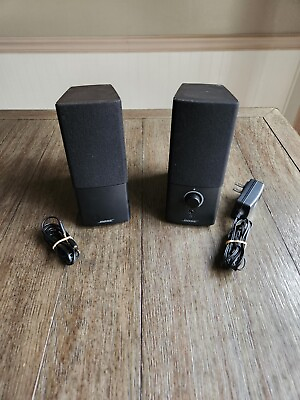 #ad Bose Companion 2 Series III Multimedia Speakers Black $56.99
