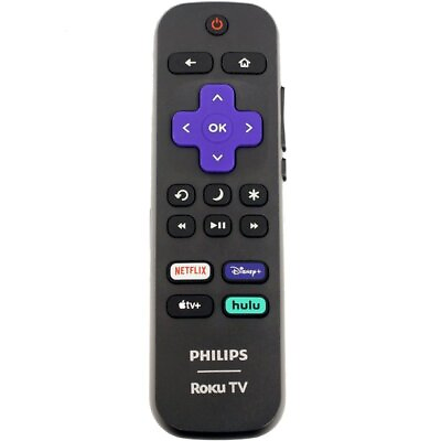 #ad Genuine Philips 3226001023 4K UHD Smart TV Remote w Builtin Shortcuts USED $12.99