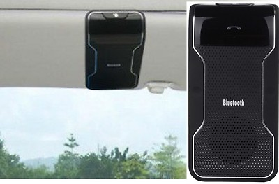 #ad Handsfree Wireless Bluetooth Speakerphone CarKit Sun Visor for all cellphones $20.00