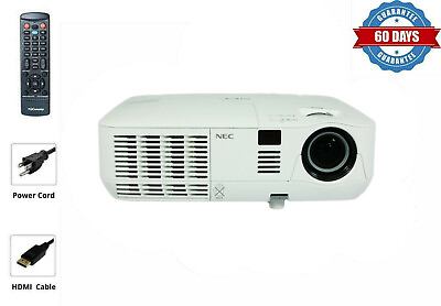 #ad 3100 ANSI Lumens DLP Projector HD 1080i for Home Theater Games Cinema w bundle $136.19