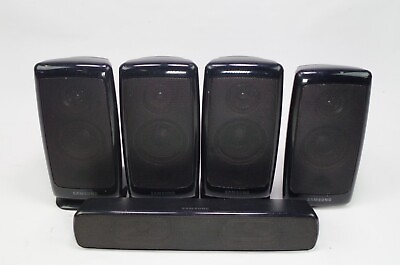 #ad Samsung Surround Sound Speakers PS RBD1250 PS FBD1250 W Center $64.95