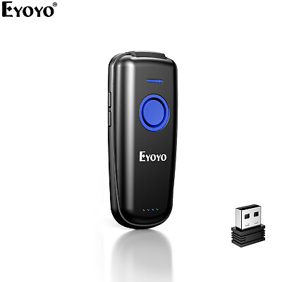 #ad Eyoyo Mini QR Code Scanner Bluetoth 2D for Inventory 2.4G Cordless Image Reader $45.47