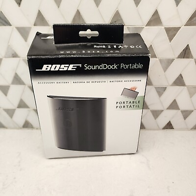 #ad BOSE OEM SoundDock Portable Accessory Battery Digital Music System White $55.00