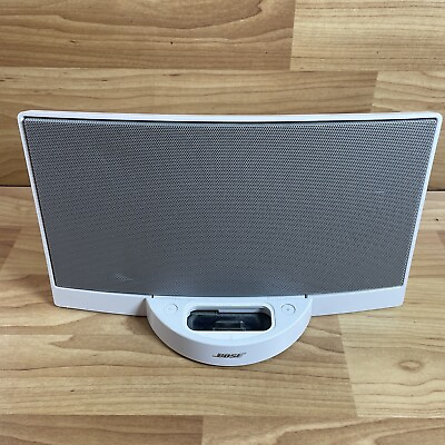 #ad Bose SoundDock Series 1 Digital Music System Sound Dock White For Parts $24.99