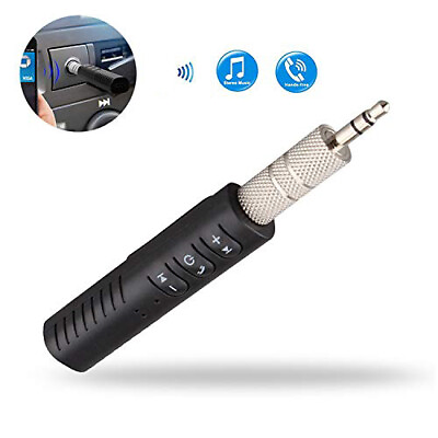 #ad Wireless 3.5mm Car Bluetooth Mini Receptor Receiver Audio Speaker Adapter AUX $3.99