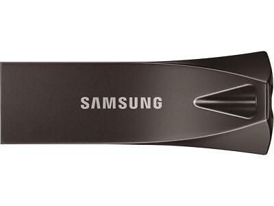 #ad SAMSUNG 128GB BAR Plus Metal USB 3.1 Flash Drive Speed Up to 300MB s MUF 128 $24.99