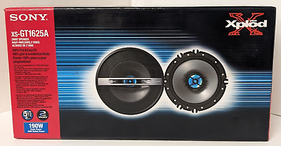 #ad Sony XS GT1625A 6 1 2quot; 190W 2 Way Car Speaker *NEW IN BOX* $49.95