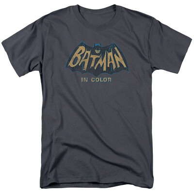 #ad BATMAN CLASSIC TV IN COLOR Licensed Adult Men#x27;s Graphic Tee Shirt SM 5XL $22.95