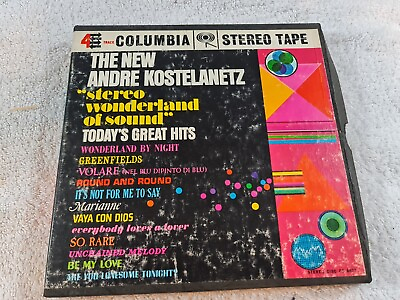 #ad Andre Kostelantez Stereo Wonderland Of Sound Reel To Reel Tape $9.99