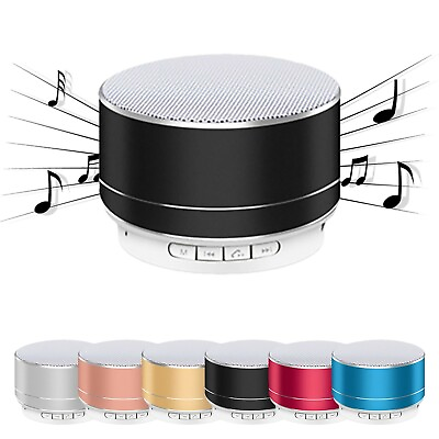 #ad Bluetooth 4.2 Speaker Wireless Music player Support Connection USB Rechargeable $11.06