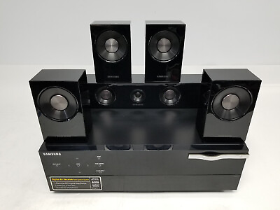#ad Samsung HW C560S Home Theater System Receiver Speakers No Sub No Remote $99.99