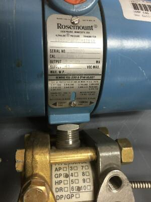 #ad Rosemount 1151GP6E22M1B1S1 Alphaline® Pressure Transmitter $195.00