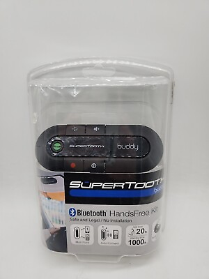 #ad SuperTooth Buddy Bluetooth Speakerphone Car Kit $44.00