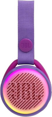 #ad JBL Jr Pop Waterproof Portable Bluetooth Speaker Designed for Kids Pink Purple $35.00