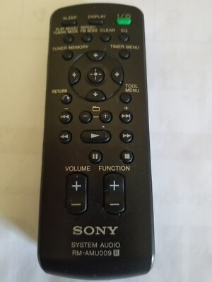 #ad Sony System Audio Remote Control RM AMU009 R $13.62