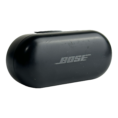 #ad Bose Sport True Wireless Earbuds Black 427929 OEM CHARGING CASE ONLY TESTED $49.99
