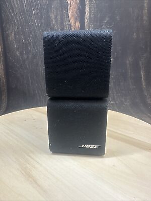 #ad Bose Double Cube Swivel Speaker Lifestyle Acoustimass Satellite Black WORKS $15.88