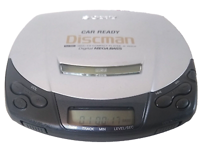 #ad Sony Car Ready Discman CD Compact Player Digital Mega Bass D 192 CK Tested Works $20.00