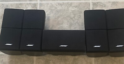 #ad 5 Bose Lifestyle Speakers Black Include Horizontal Mint Bose Sound Speakers Only $149.00