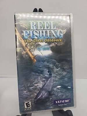 #ad Reel Fishing: The Great Outdoors Sony For PSP UMD NO MANUAL trl8#17 $7.50