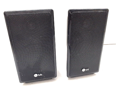#ad LG Pair Surround Sound Side Speakers SB95SA S Tested $19.88