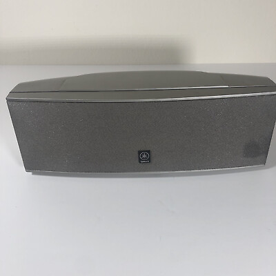 #ad Yamaha Surround Sound Speaker Silver See Inventory For Remainder Of Set $29.99
