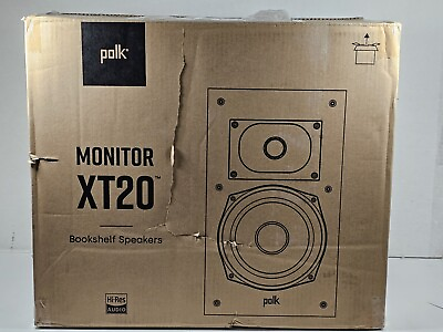 #ad Polk Audio Monitor XT20 Bookshelf Speakers Pair Black $225.00