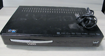 #ad VIZIO Smart DVD Blu ray media Player Model VBR 122 Black Tested for Power On $24.99
