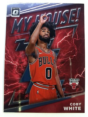 #ad 2019 20 Panini Donruss Optic My House Coby White Rookie RC #9 Chicago Bulls $1.01