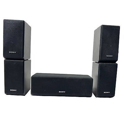 #ad Sony SS SRP1200 Surround Sound System Immersive Audio Home Theater 5 Speakers $69.99