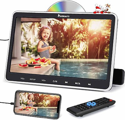 #ad 10.1quot;Car Headrest Portable DVD Player TV for Kids HDMI Sync Screen USB AV IN OUT $107.30