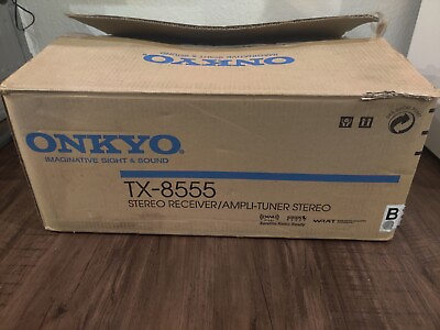 #ad Onkyo Home Theater Receiver Stereo Amplifier AM amp; FM Radio Xm TX 8555 Open Box $300.00
