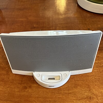#ad Bose SoundDock Series 1 2004 Digital Music System Sound Dock White UNTESTED $9.58