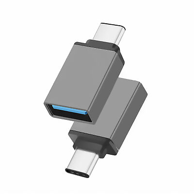 #ad Lot USB C Male to USB A Female Adapter Sync Data Hub OTG Function Samsung LG $2.49