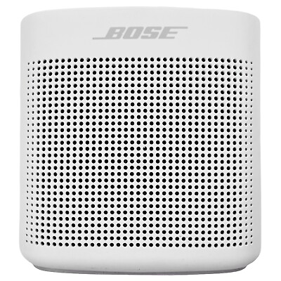 #ad *PARTS REPAIR* Bose Soundlink Color II Bluetooth Speaker Polar White $44.99