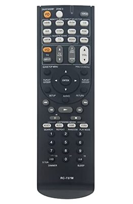 #ad RC 737M Replacement Remote Control Compatible with Onkyo Home Theater A V AV ... $23.73