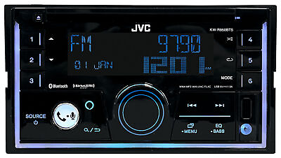 #ad JVC KW R950BTS 2 Din Car Stereo CD Receiver w Bluetooth USB XM Ready Alexa EQ $139.00