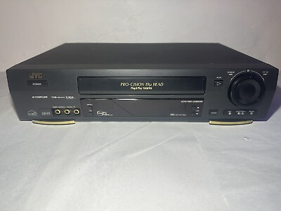#ad JVC HR VP78U VCR No Remote Stereo Video Recorder TESTED $44.87