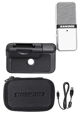 #ad Samson GOMIC Go Mic Portable USB Condenser MicrophoneMounting ClipCarry Case $29.99
