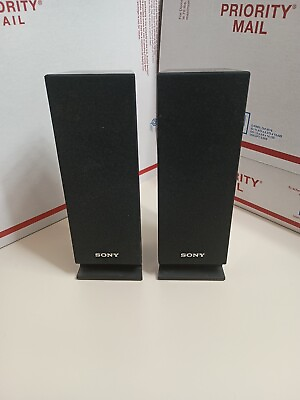 #ad Pair of Sony SS TSB101 Home Theater Surround Right and Left Sound Speakers OEM $28.05