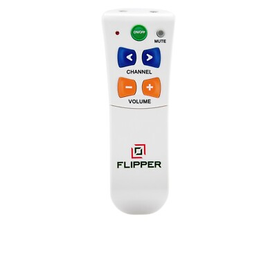 #ad Flipper Big Button Universal TV Remote $39.95