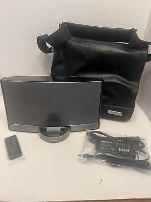 #ad Bose SoundDock Portable Digital Music System in Bag Tested Working I6 W#661 $139.00